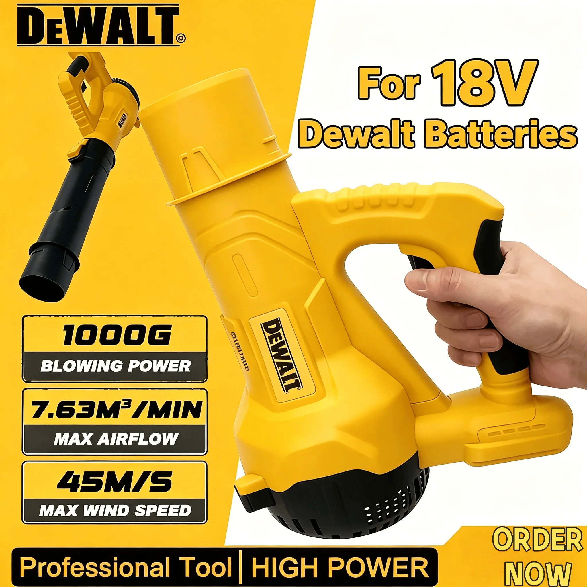 Power Tools Youtube - Dewalt 18V Battery Cordless Electric Leaf