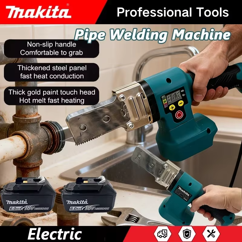 Power Tools Youtube - Makita Cordless Electric Pipe Welding Machine