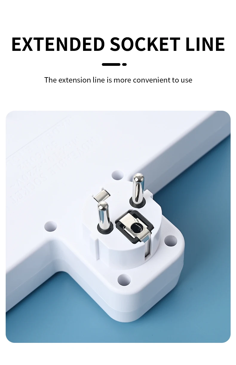 EU Plug Outlet 4 Sockets Elect - Power Tools Extension recensie en prijs