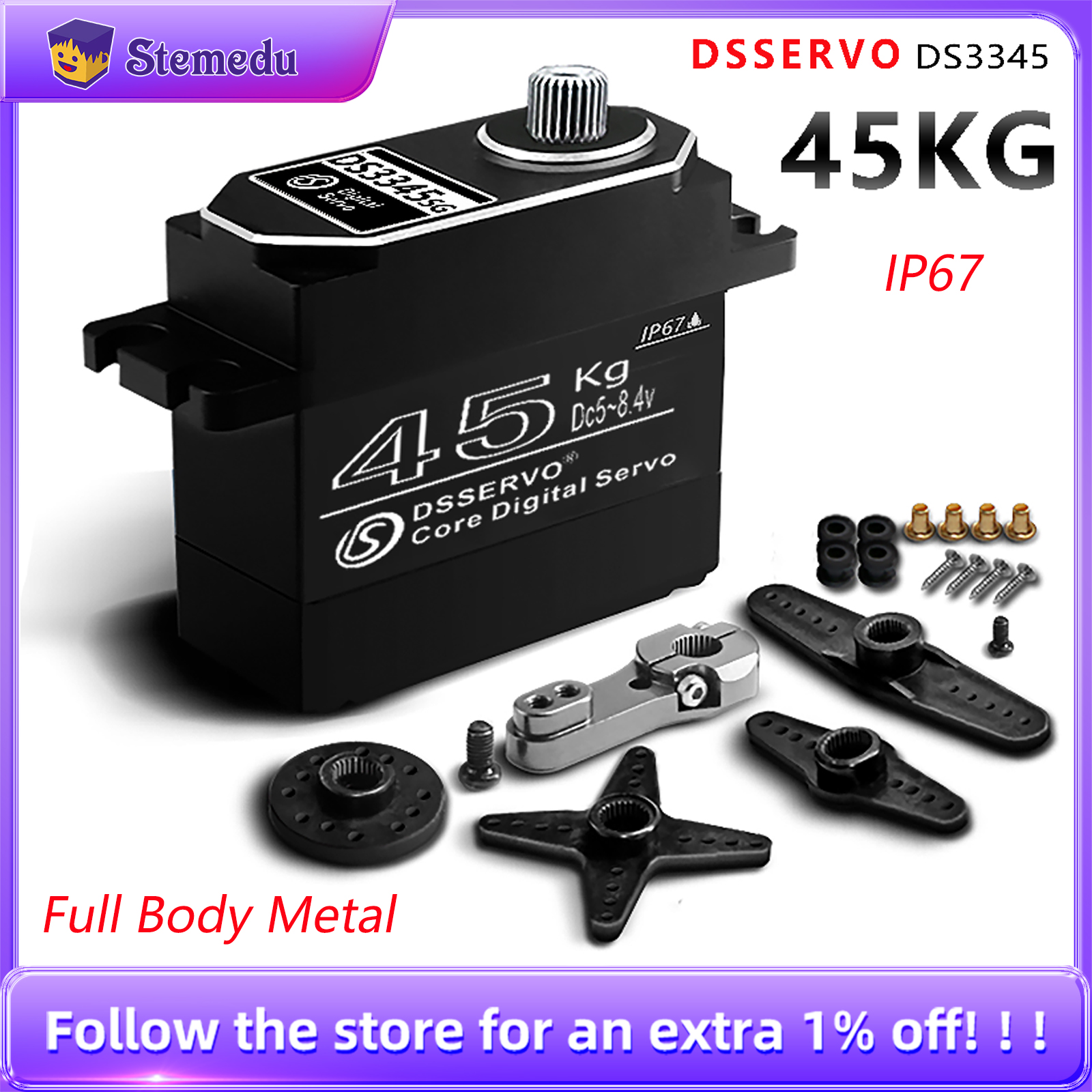 Dsservo IP67 Waterproof Servo  - Power Tools Aldi recensie en prijs