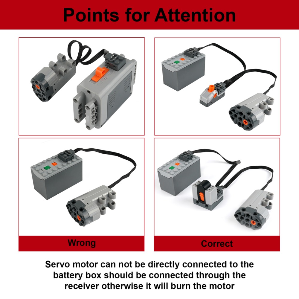 MOC Train Motor Kit Servo,Batt - Power Tools Organizer recensie en prijs