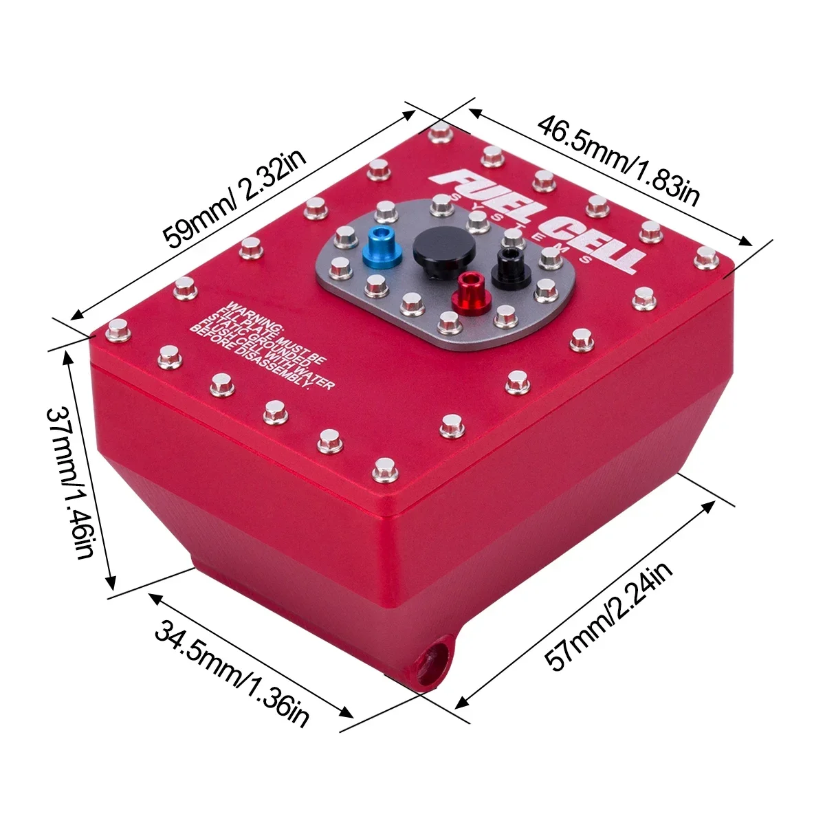 1Pcs Aluminum 1/10 Scale Fuel  - Power Tools Aldi recensie en prijs