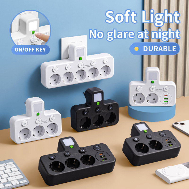 EU Plug Outlet 2-6 Sockets Ele - Power Tools Extension recensie en prijs