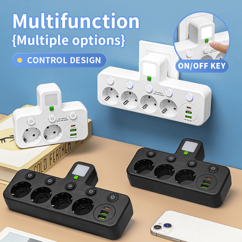 EU Plug Outlet 2-6 Sockets Ele - Power Tools Extension recensie en prijs