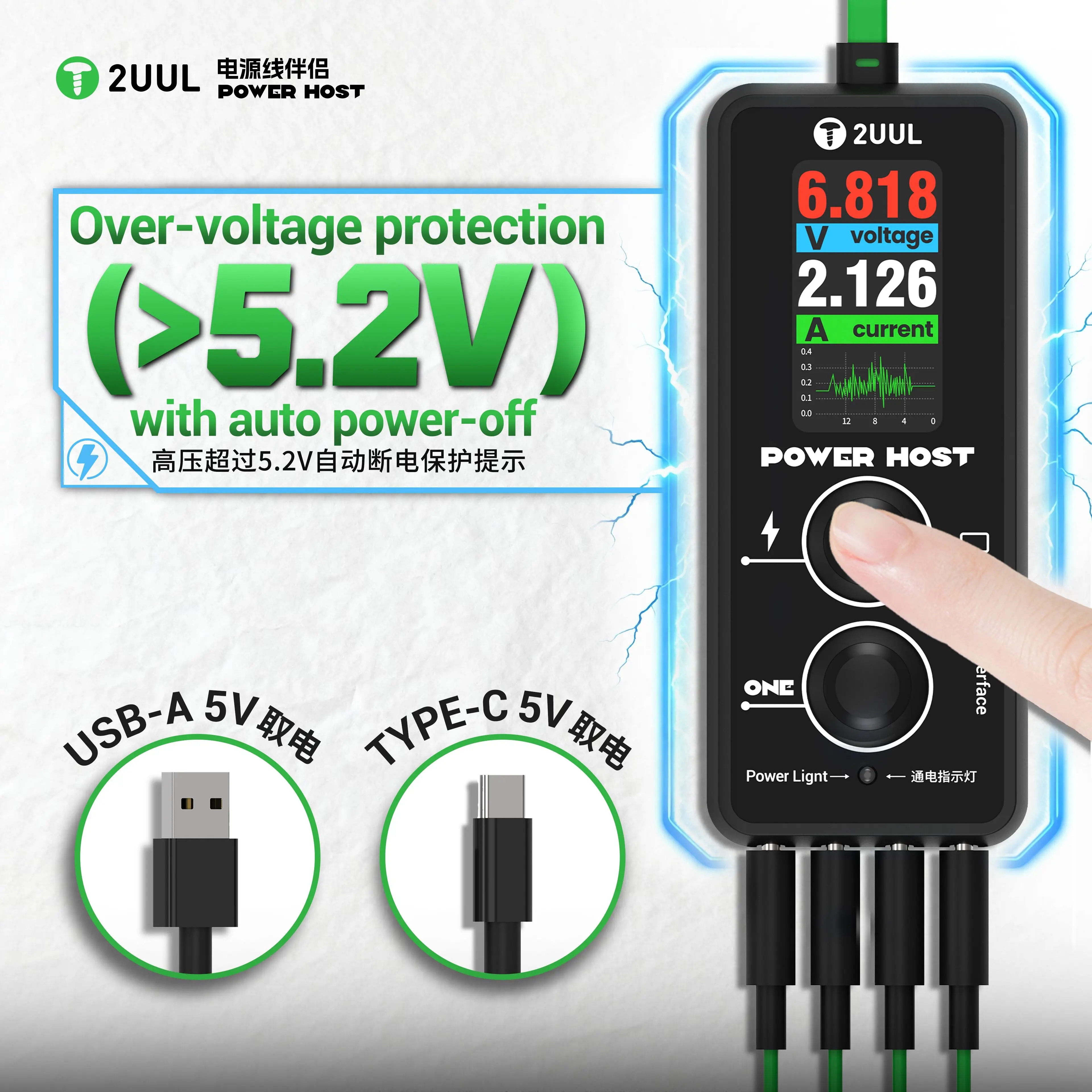 2UUL PW15 Power Host Ampere-Vo - Power Tools Display recensie en prijs