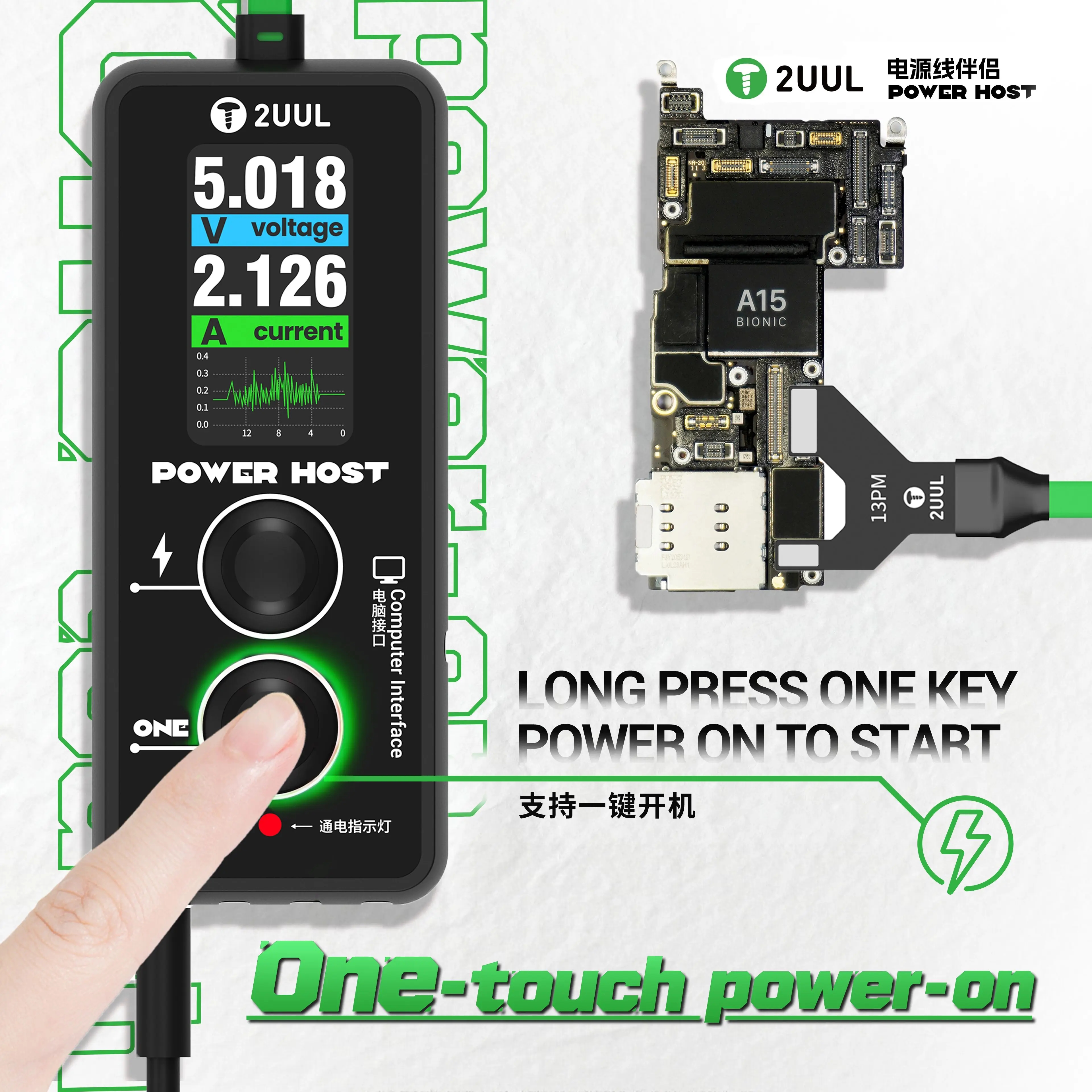2UUL PW15 Power Host Ampere-Vo - Power Tools Display recensie en prijs