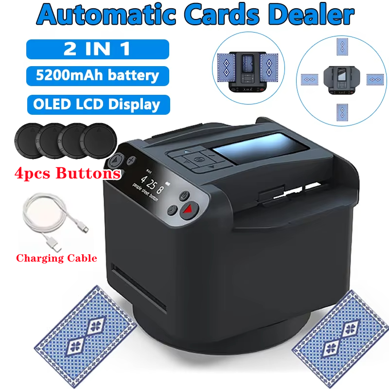 360° Fully Automatic Card Shuf - Power Tools Display recensie en prijs