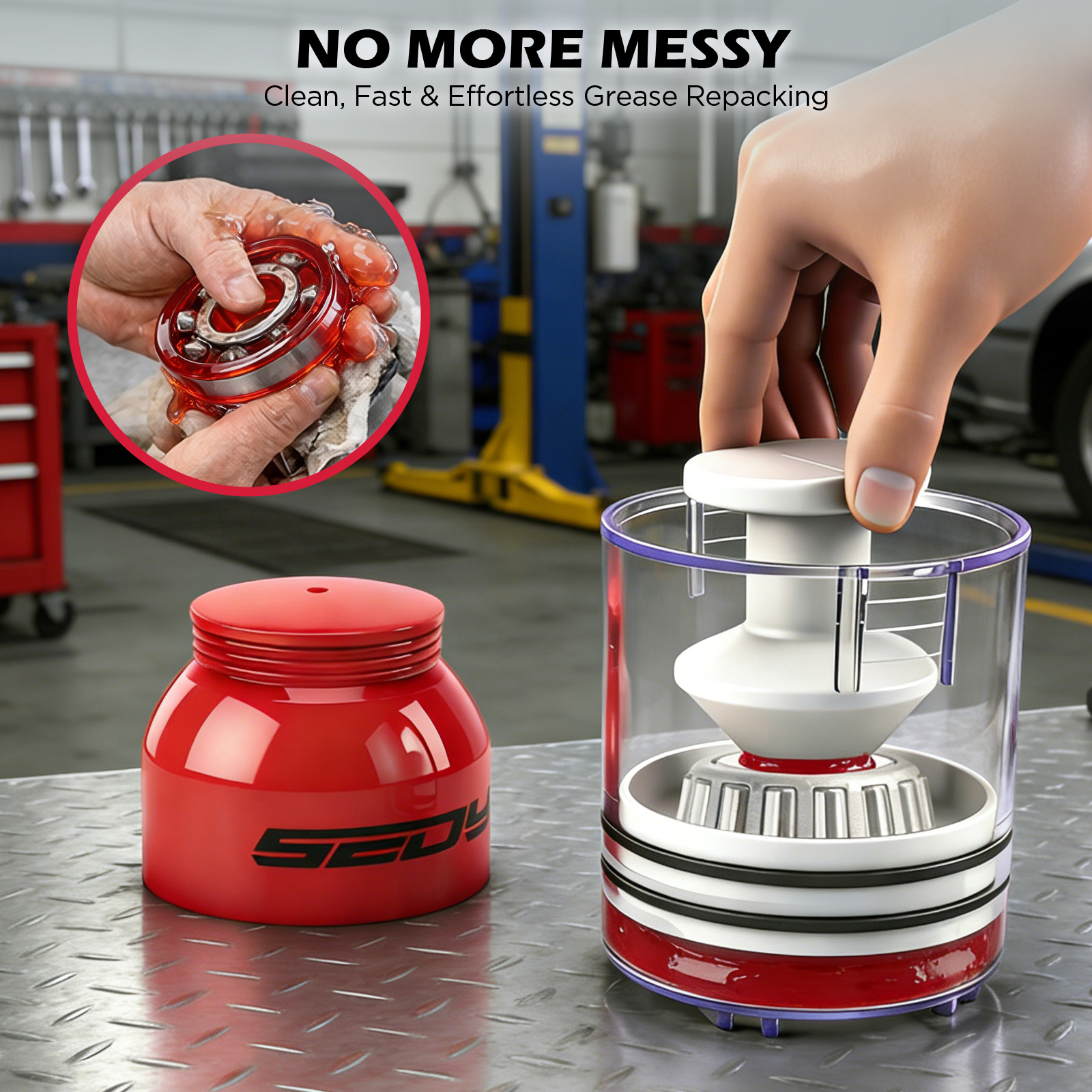 SEDY Premium Wheel Bearing Gre - Power Tools Grease recensie en prijs