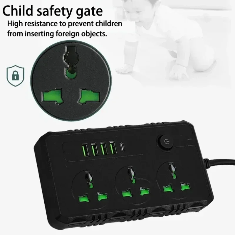 Power Strip with 4 USB and 1 T - Power Tools Extension recensie en prijs