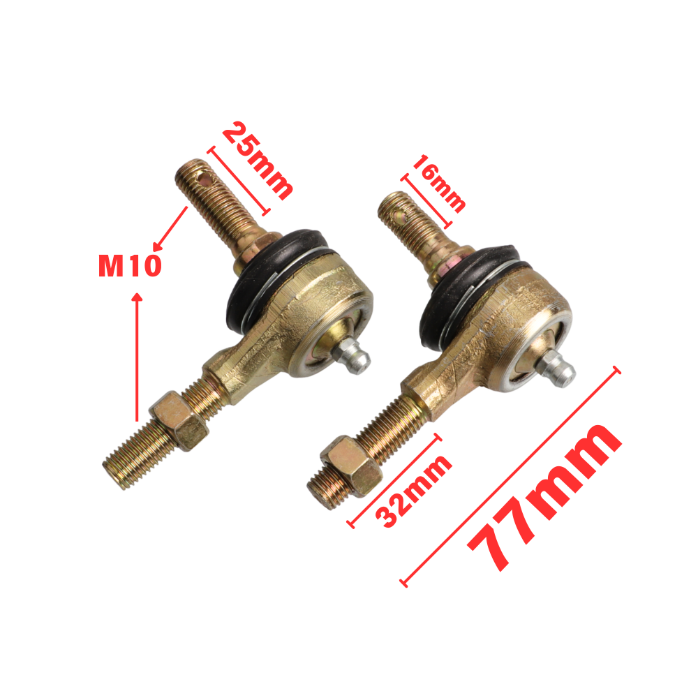 M10-M10 Tie Rod End Ball Joint - Power Tools Grease recensie en prijs