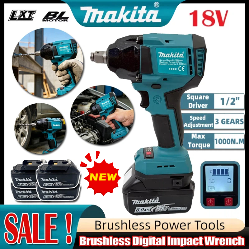 Makita Brushless Digital Displ - Power Tools Display recensie en prijs