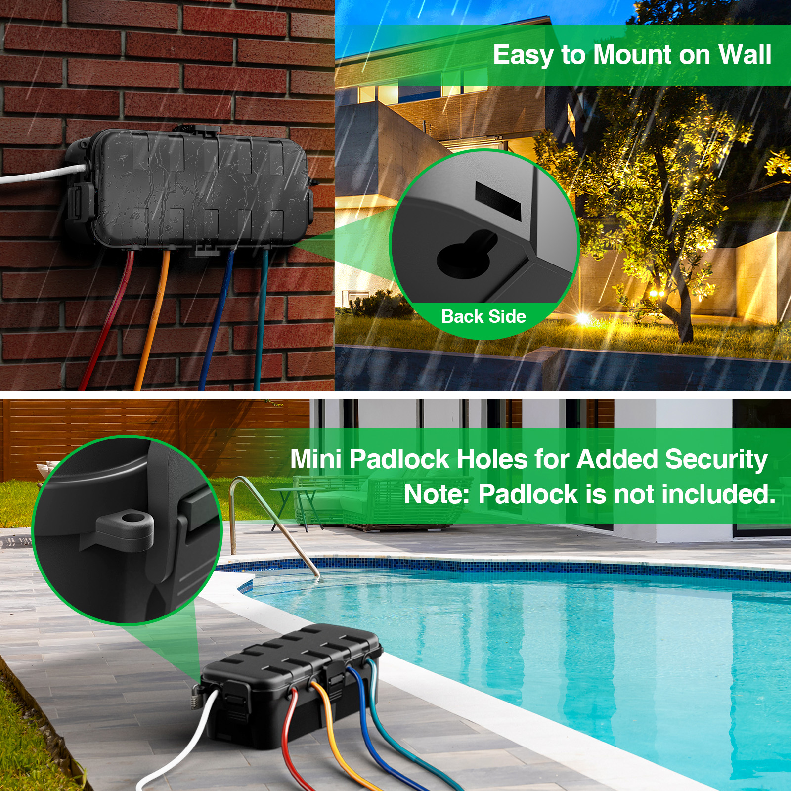 Medium Outdoor Electrical Box, - Power Tools Extension recensie en prijs