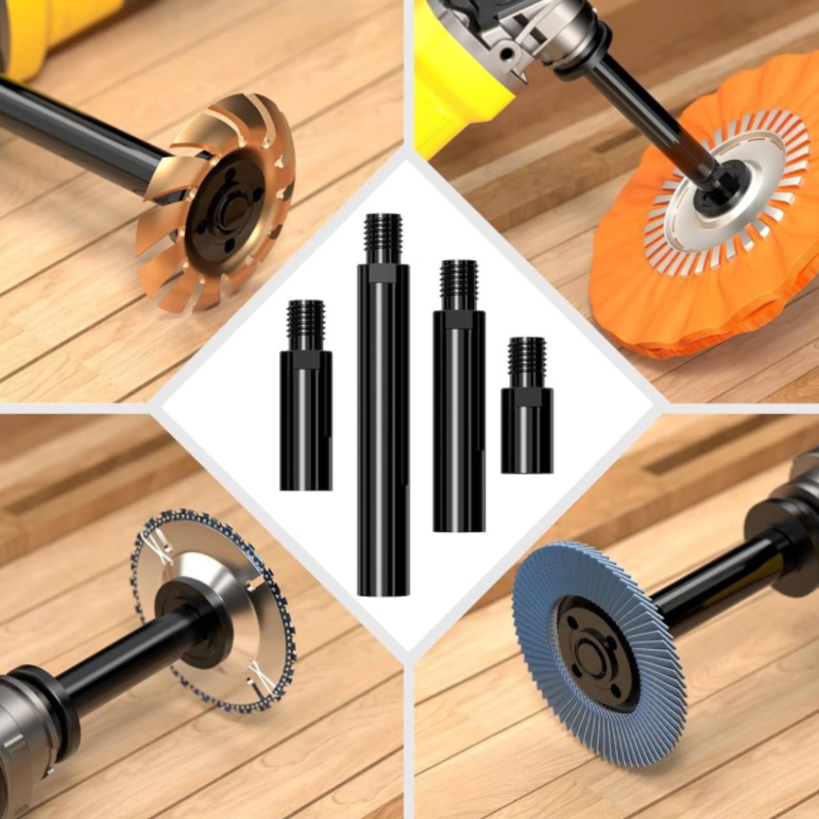 Angle Grinder Flange Nut Wrenc - Power Tools Extension recensie en prijs