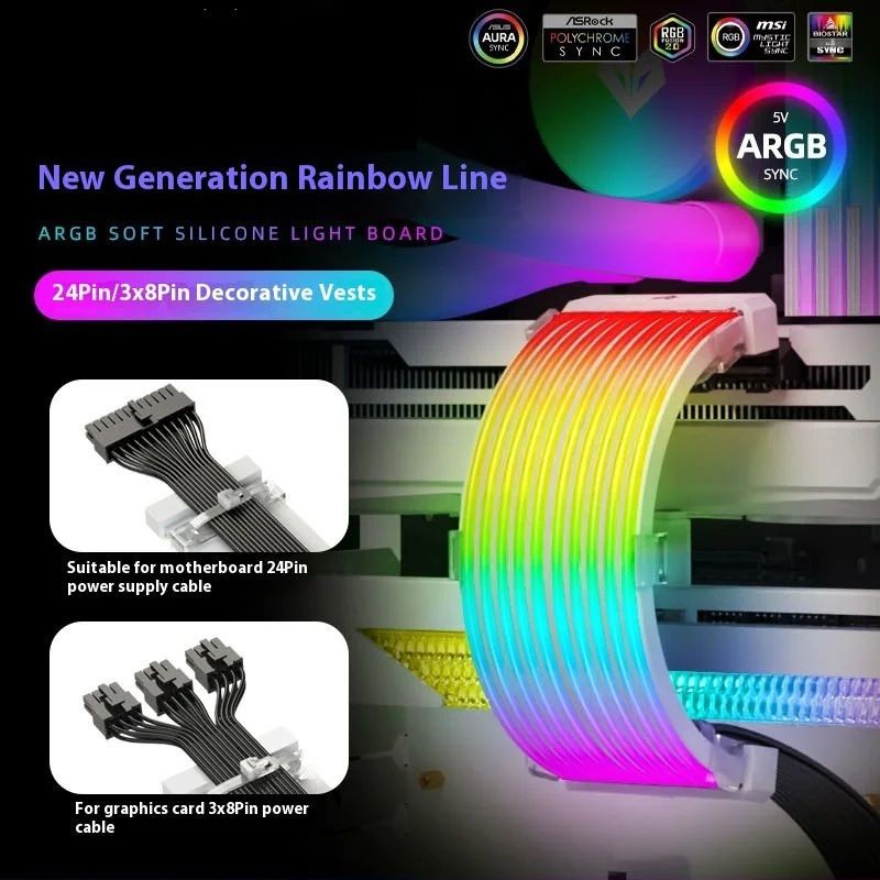 ARGB Chassis Neon Strips 5V Po - Power Tools Extension recensie en prijs