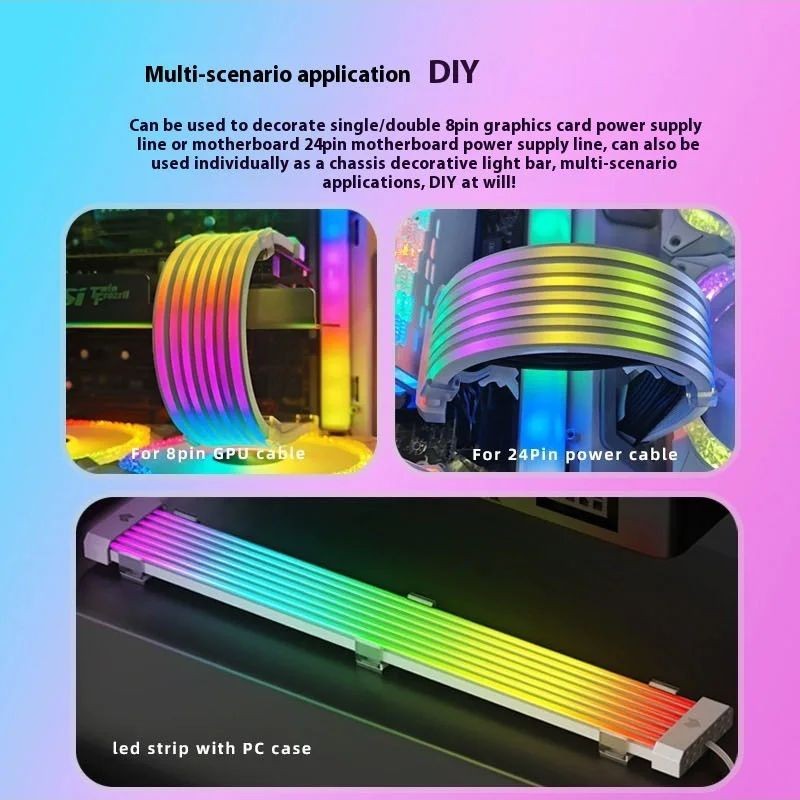 ARGB Chassis Neon Strips 5V Po - Power Tools Extension recensie en prijs